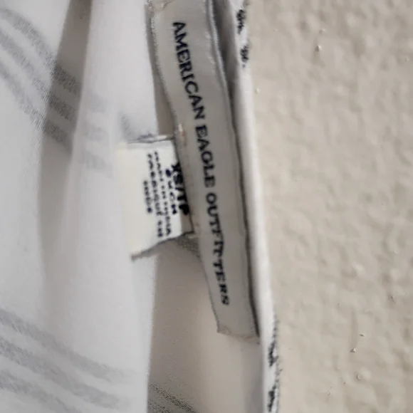 American Eagle Outfitters Striped Jumpsuit - Black and White - Picture 3 of 8